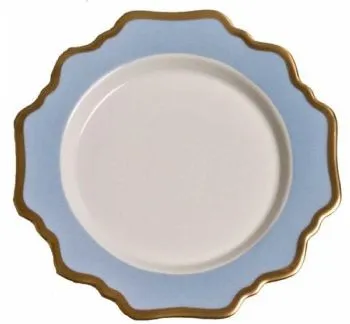 Anna's Palette Sky Blue Salad Plate