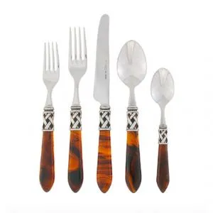 Aladdin Antique Tortoiseshell Five-Piece Setting